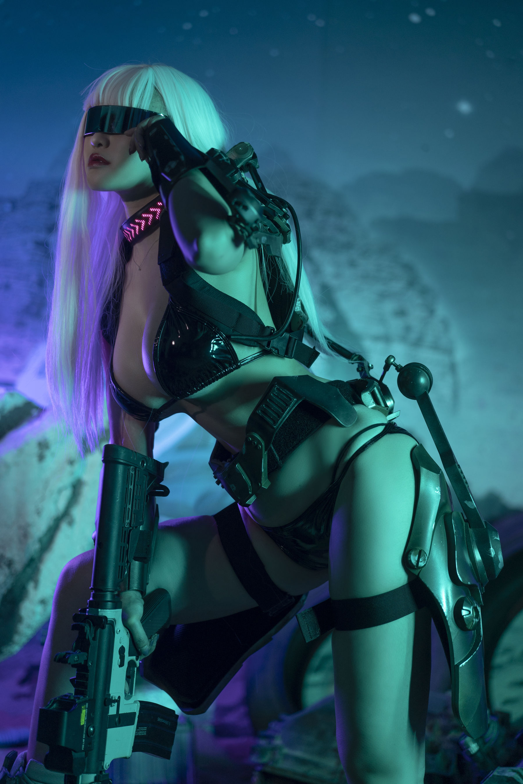 动漫博主脱尾巴Mizuki – 赛博朋克2021 套图-写真