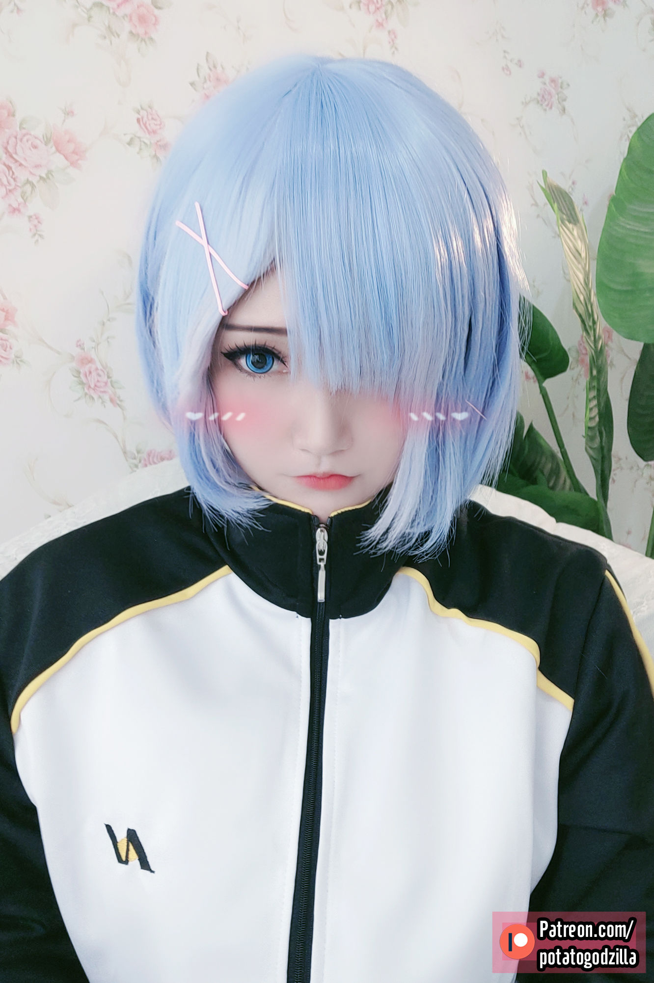 小姐姐Potato Godzilla – Rem In Subaru Jacket-写真