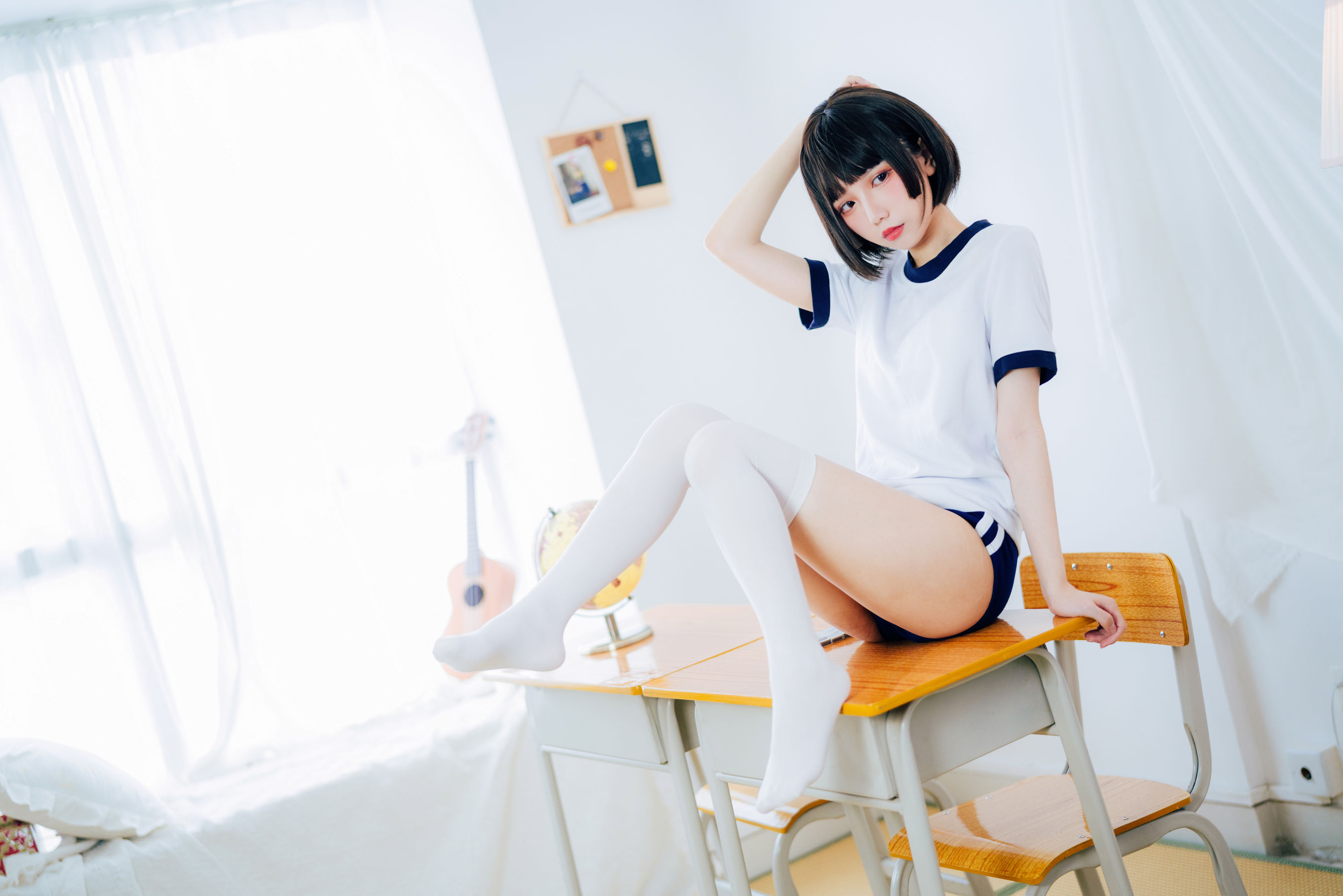 动漫博主果咩酱w – 体操服 套图-写真