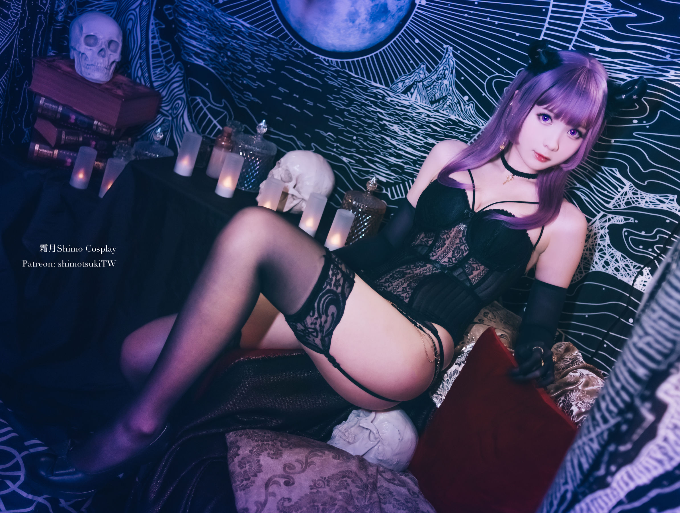 微博妹纸霜月shimo – 内衣 套图-写真