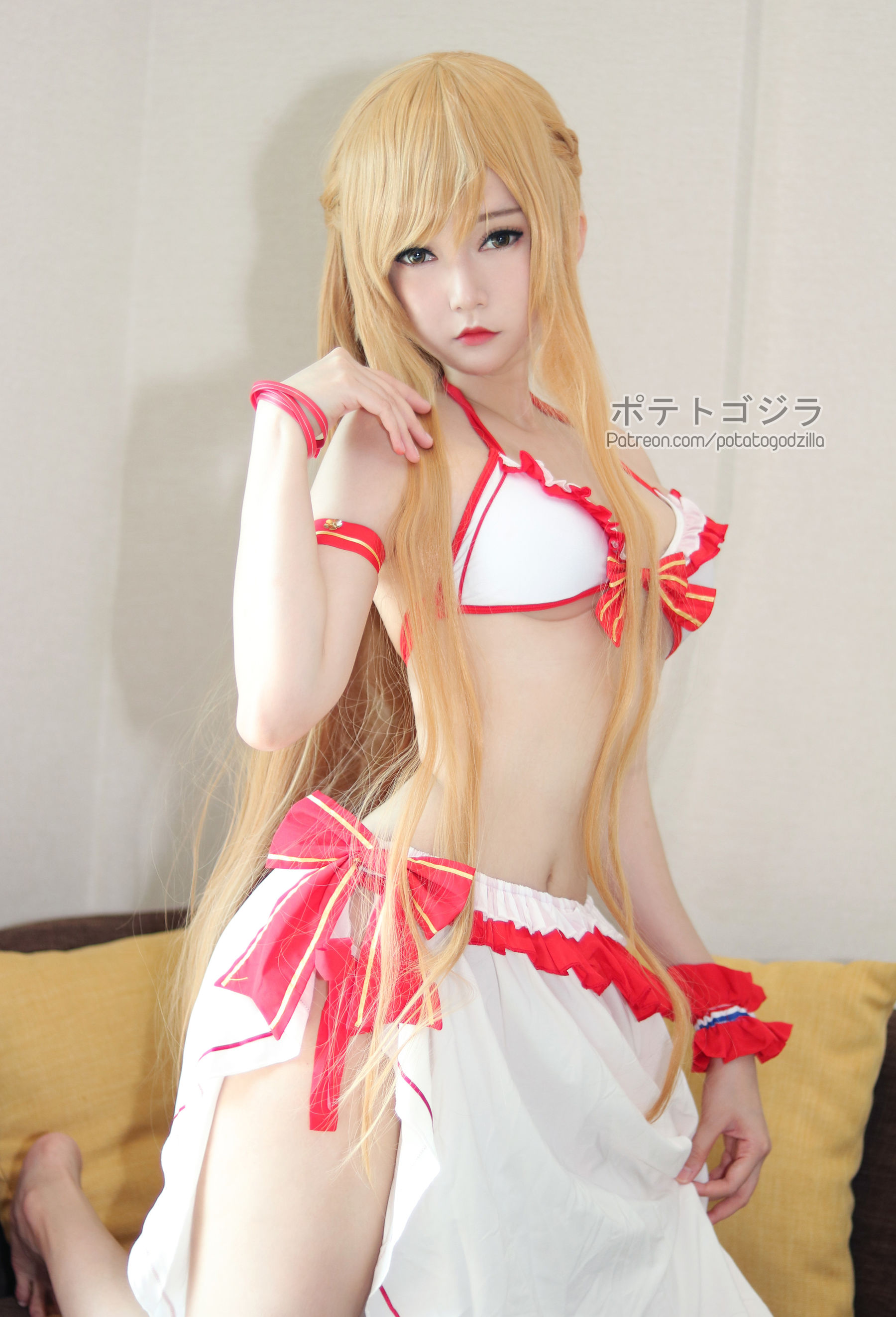 Coser小姐姐Potato Godzilla – Asuna-写真