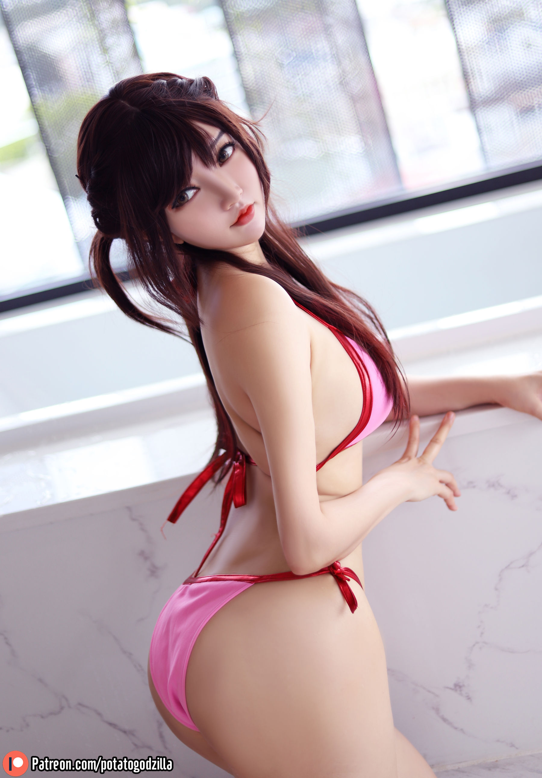 Coser小姐姐Potato Godzilla – Chizuru 写真套图-写真